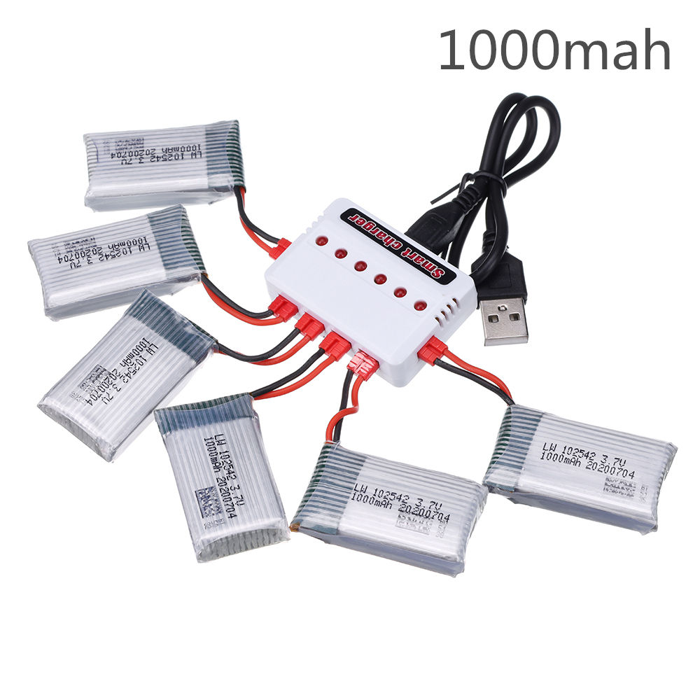 Drone Battery Charger - 3.7V 1000mAh 102542 Lipo Battery for