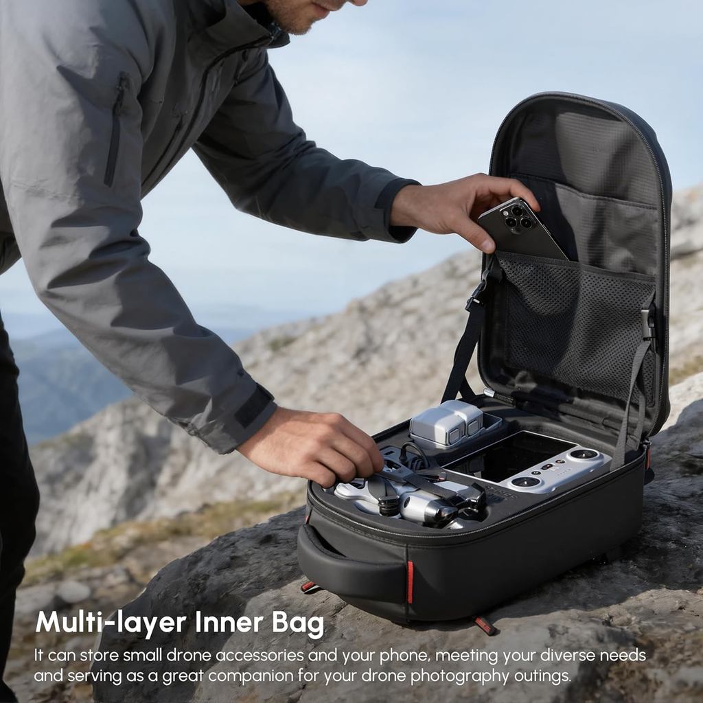 Waterproof Hard Carrying Backp - đánh giá và giá Drone Backpack