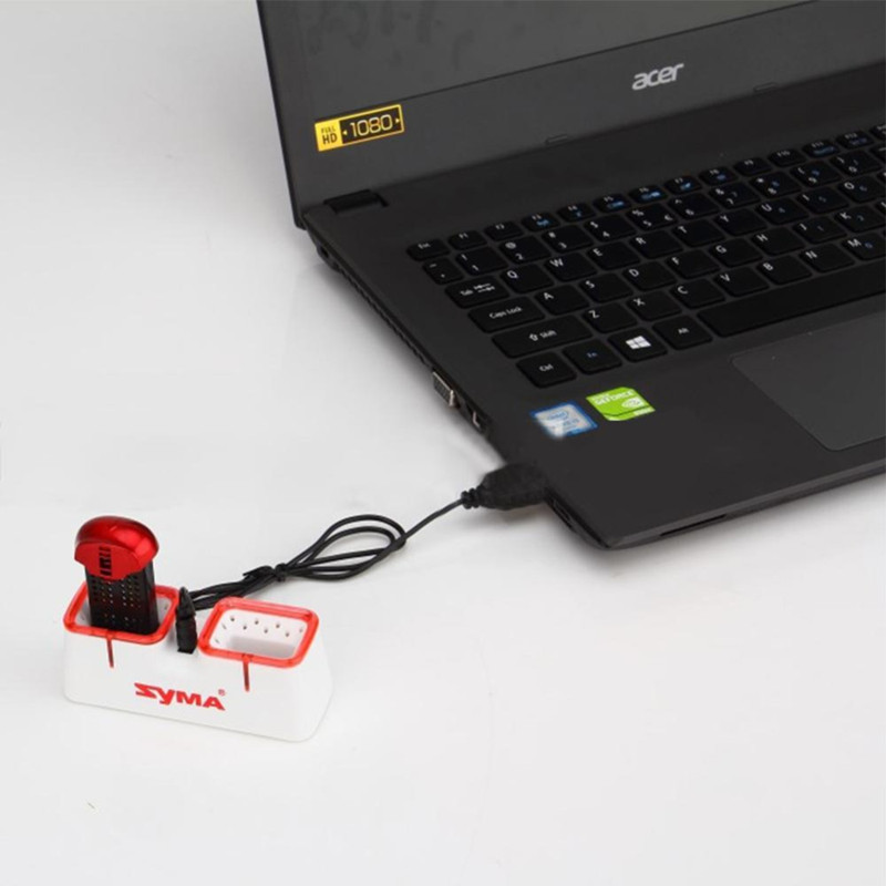 Dual USB Fast Charger for Syma - đánh giá và giá Drone Beacon Light