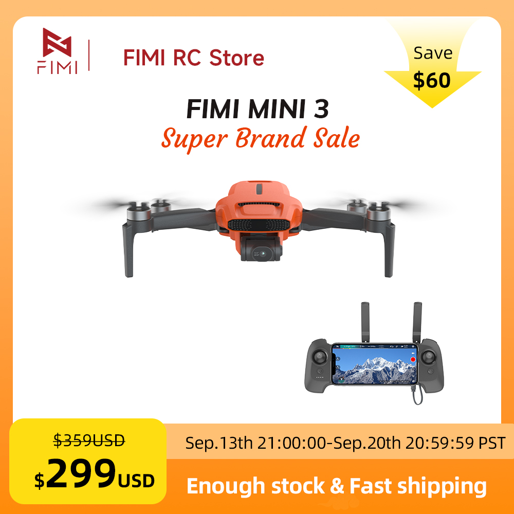 FIMI MINI 3 Camere Drone 4K 60 - đánh giá và giá Drone Controller Screen