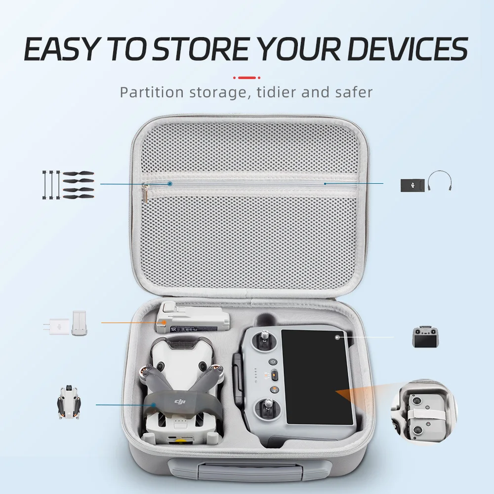 Carrying Case Compatible with  - đánh giá và giá Drone Hard Shell Case