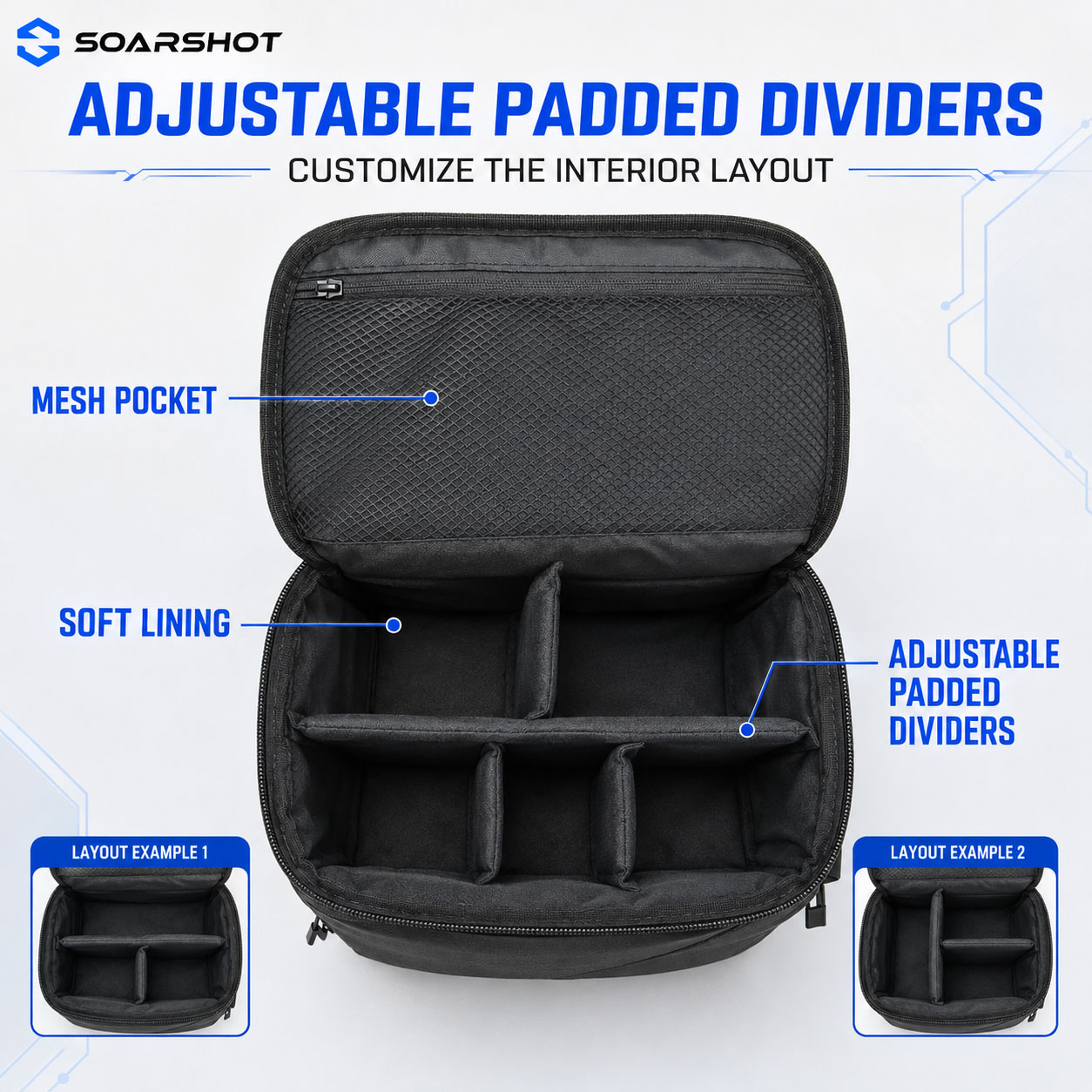 SOARSHOT Carrying Case for DJI - đánh giá và giá Drone Carrying Case